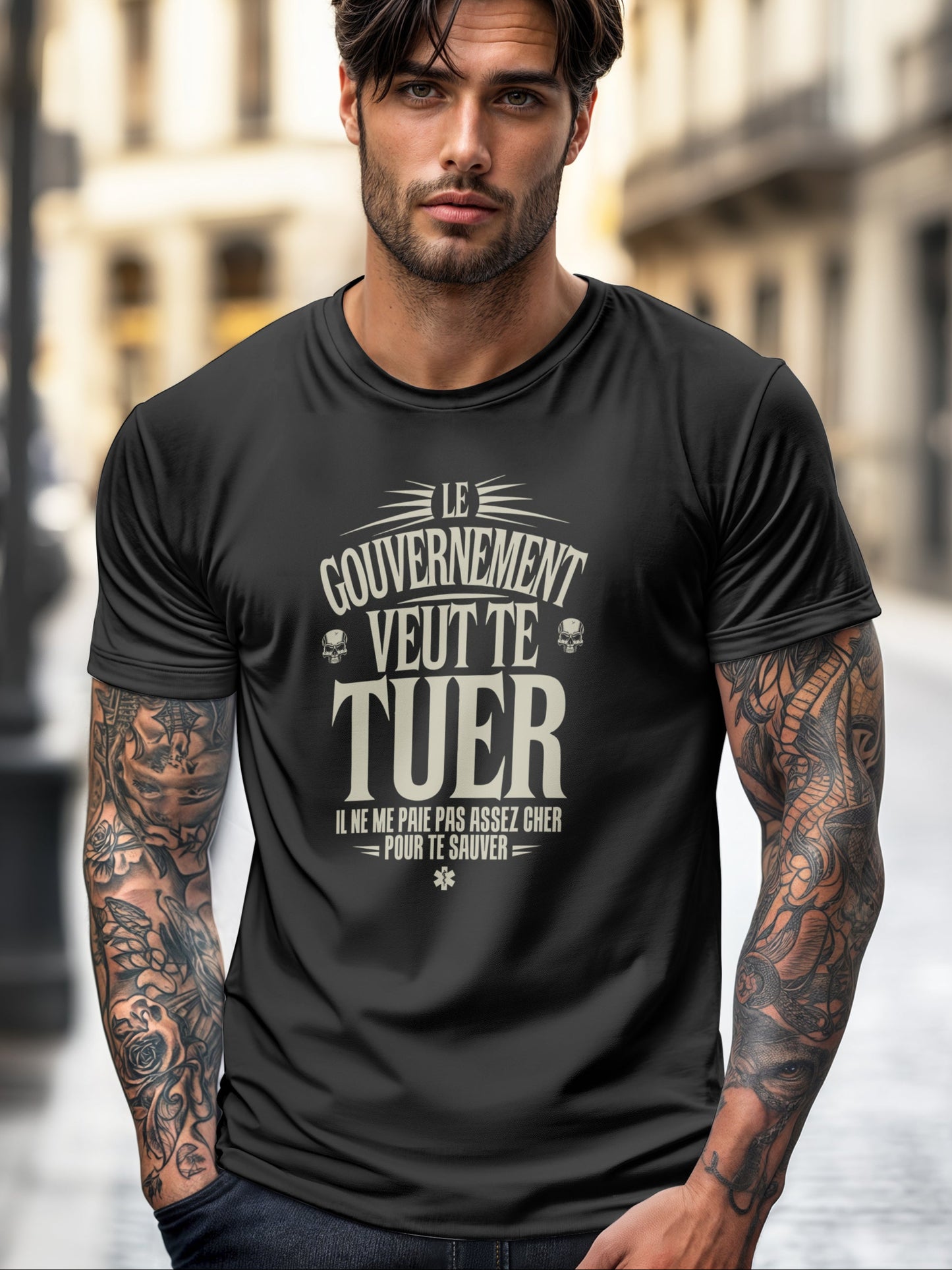 PARAMEDIC - Le gouvernement veut te tuer, il ne nous paie pas assez pour te sauver.