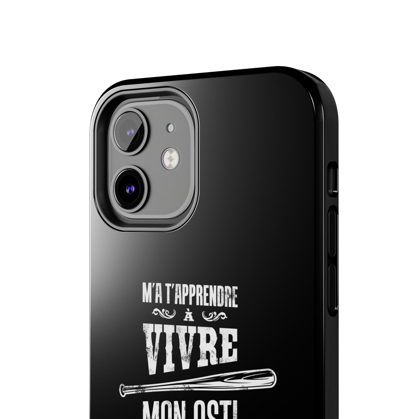 A- Étui protecteur - COACH DE VIE ''M'a t'apprendre à vivre mon osti'' Case protecteur robuste