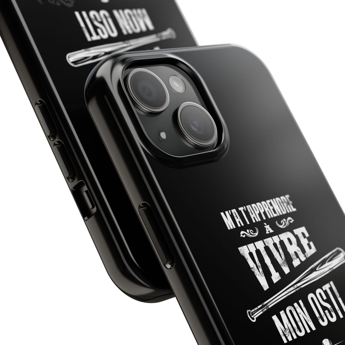 A- Étui protecteur - COACH DE VIE ''M'a t'apprendre à vivre mon osti'' Case protecteur robuste