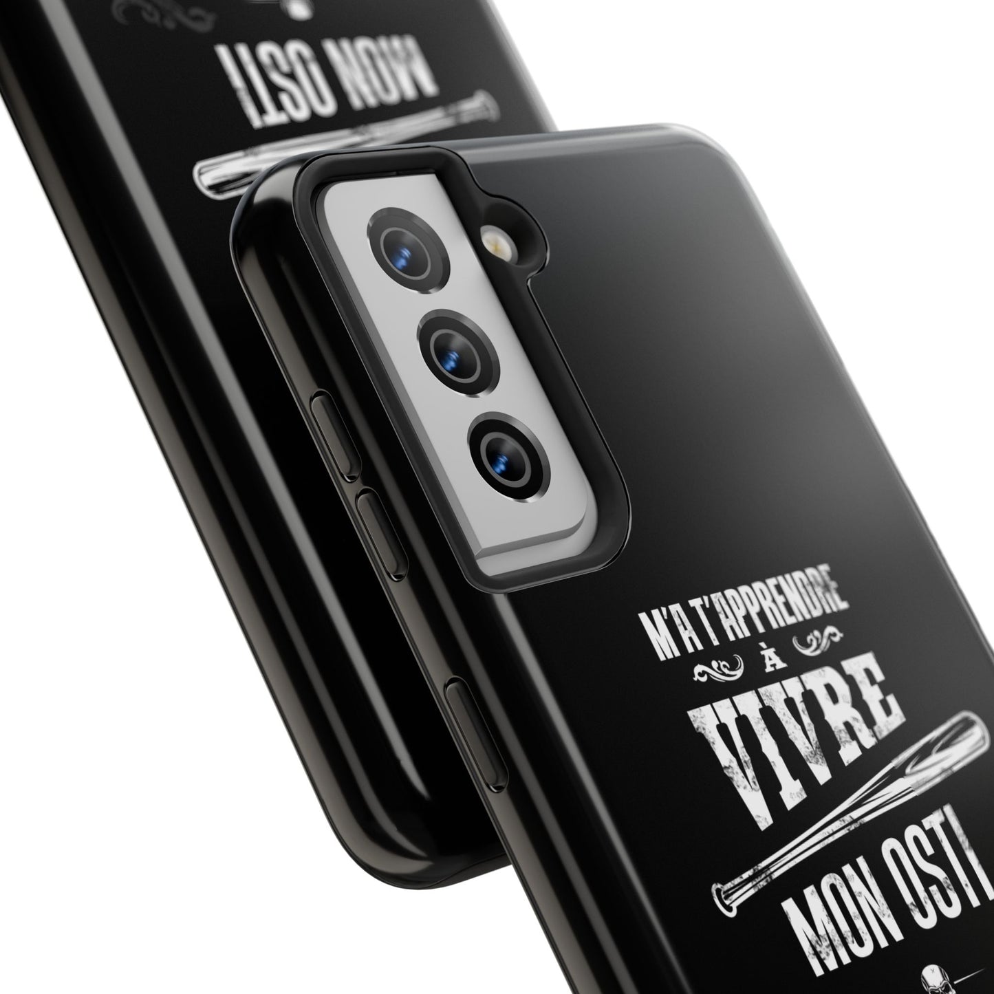 A- Étui protecteur - COACH DE VIE ''M'a t'apprendre à vivre mon osti'' Case protecteur robuste