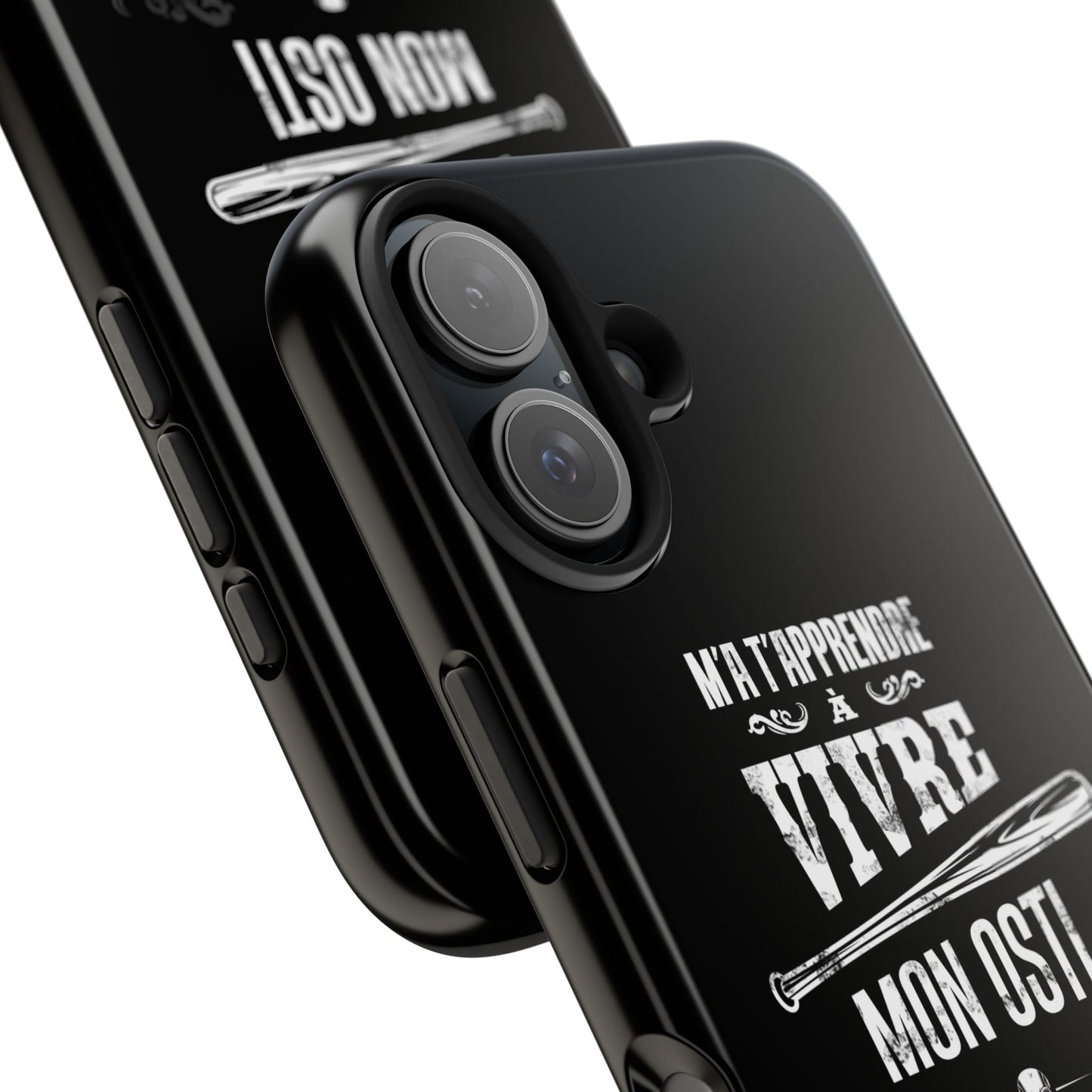 A- Étui protecteur - COACH DE VIE ''M'a t'apprendre à vivre mon osti'' Case protecteur robuste