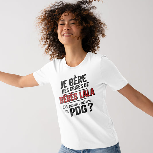 C-Où est mon salaire de PDG?